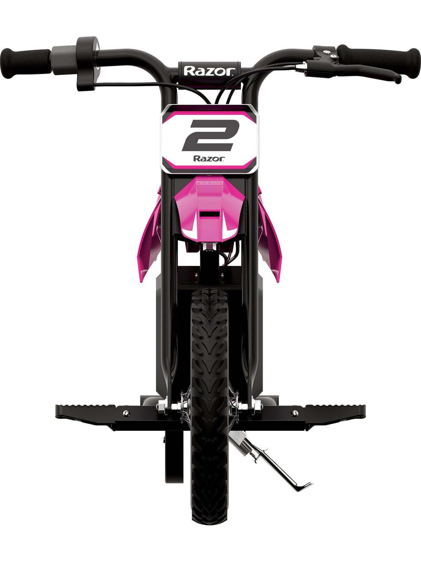 Image 2 of 8 of Razor MX125 Dirt Rocket, Kids Electric Dirt Bike - Pink