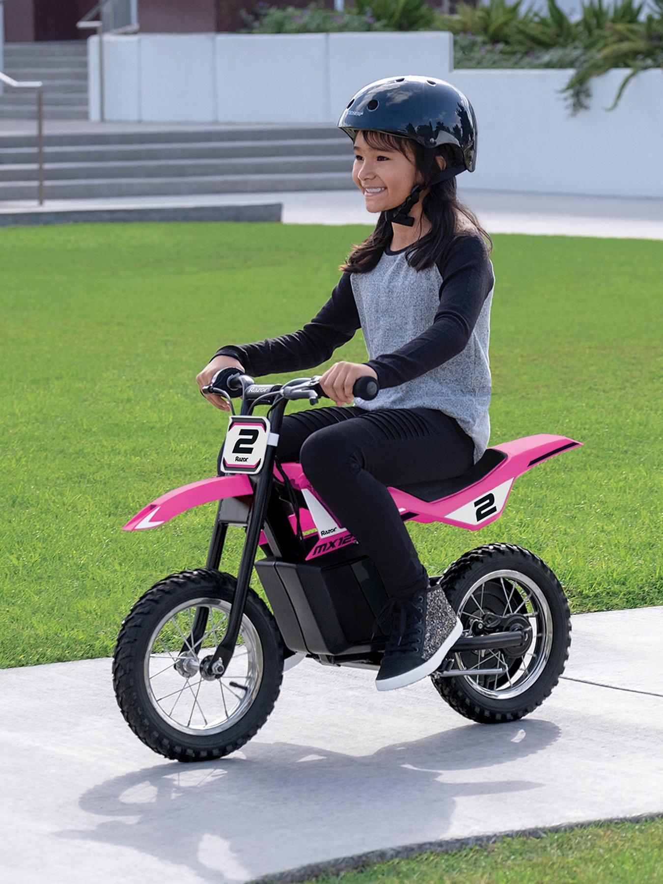 Electric Bike For Kids Pink Kids Dirt Bike Hyper Toys HPR 350