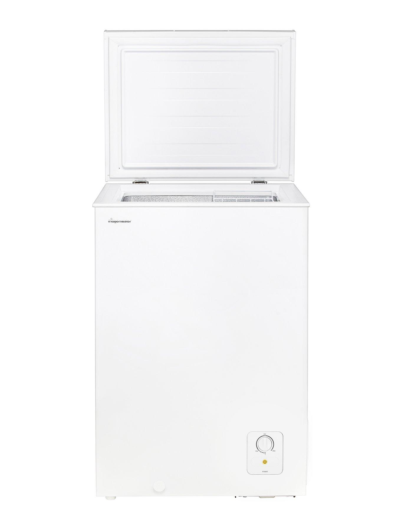 Fridgemaster MCF96 95Litre Chest Freezer White F Rated very.co.uk