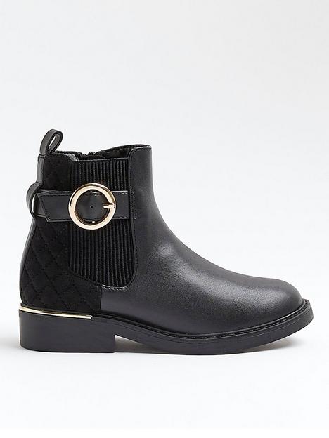 river-island-girls-buckle-ankle-boot-black