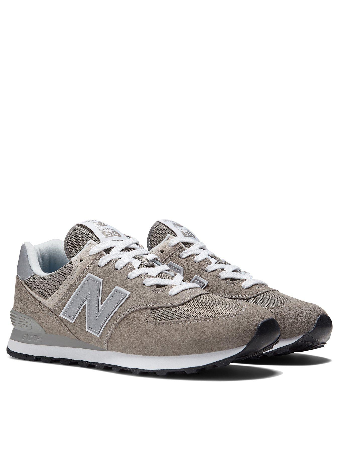 Trainers New Balance Grey 9 New Balance 574 Shoes Boots Men Very