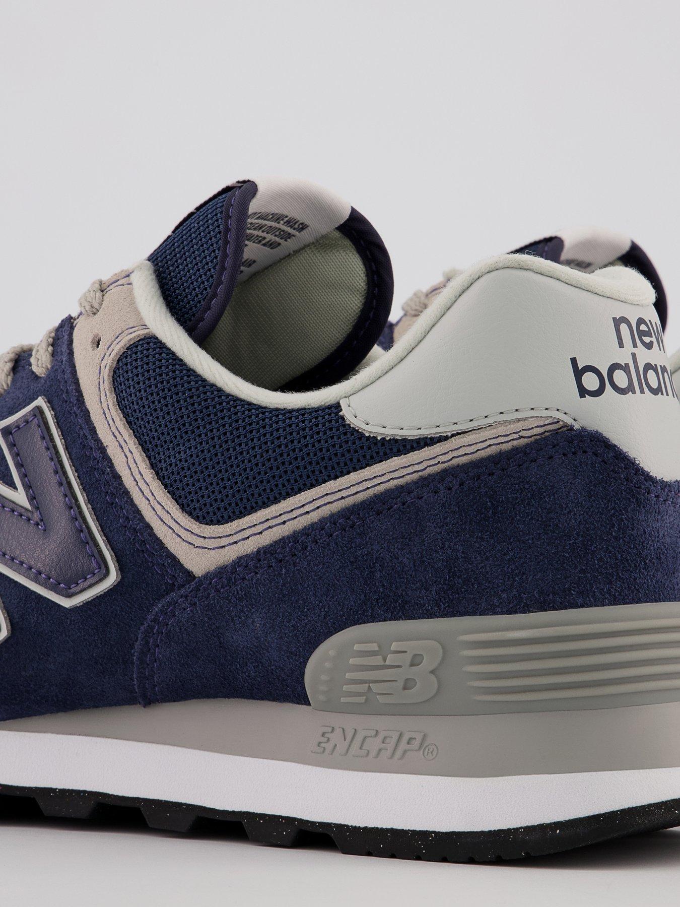 Mens 574 Trainers Navy