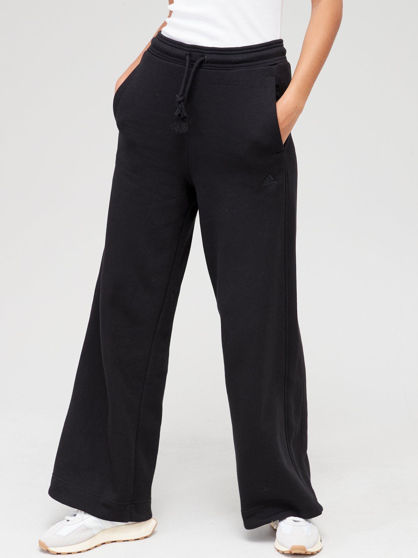 Ladies wide leg jogging on sale bottoms