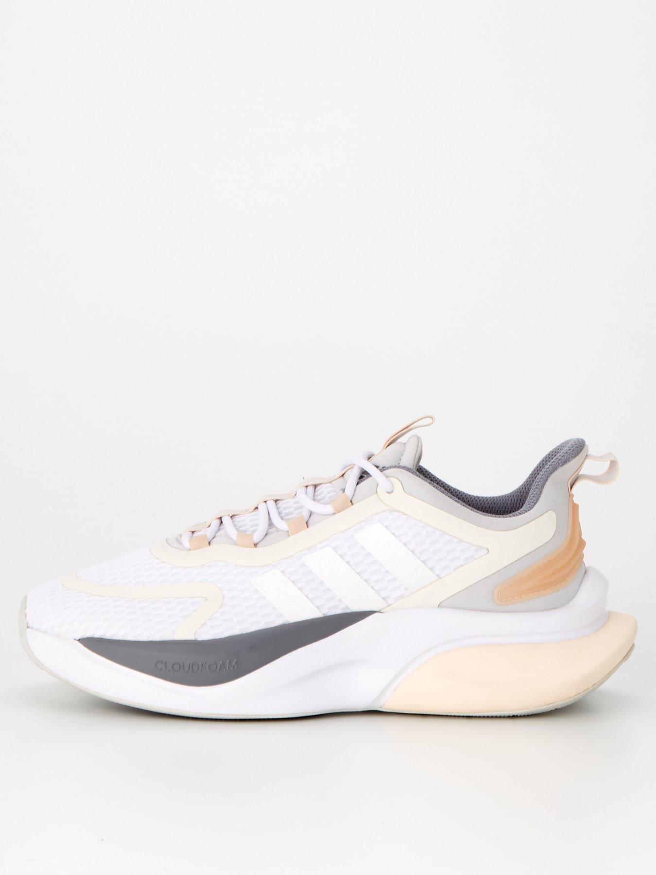 Alphabounce white discount and gold