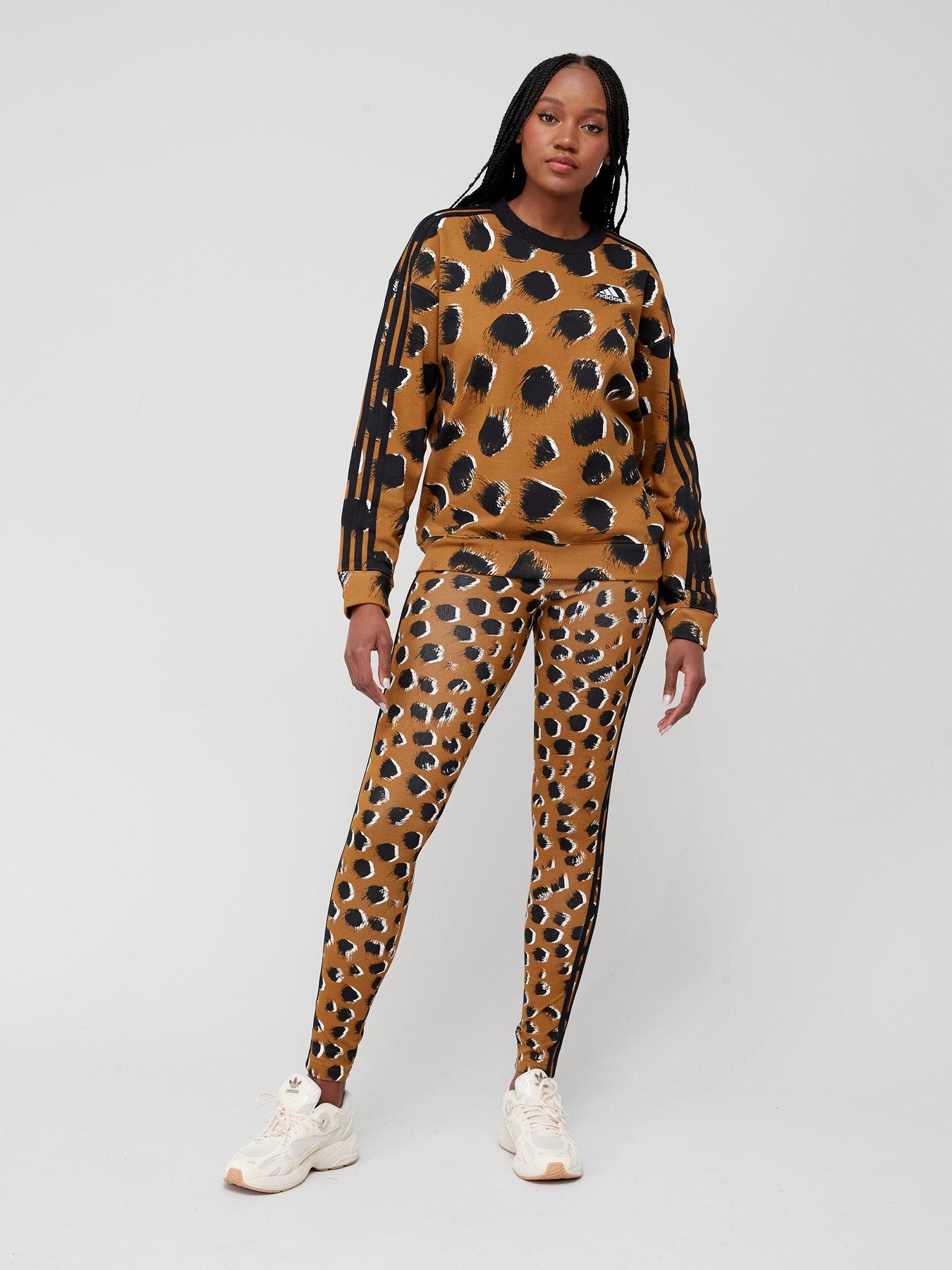 Animal print hot sale adidas tracksuit