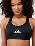  image of adidas-train-essentials-sports-bra-medium-support-blackwhite