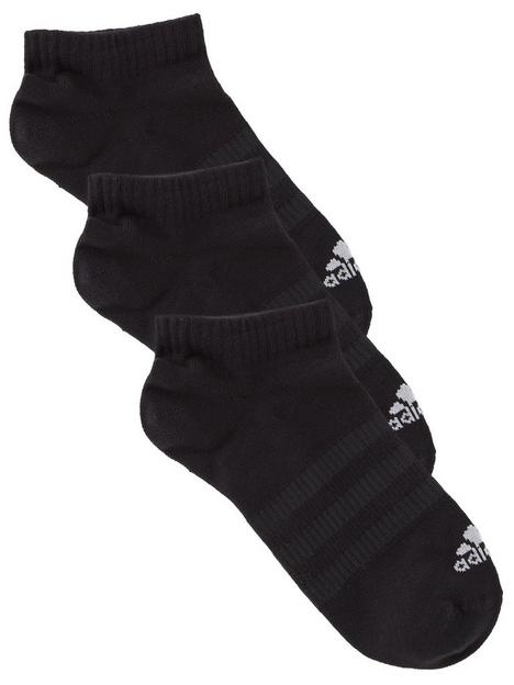 adidas-3-pack-low-socks-blackwhite