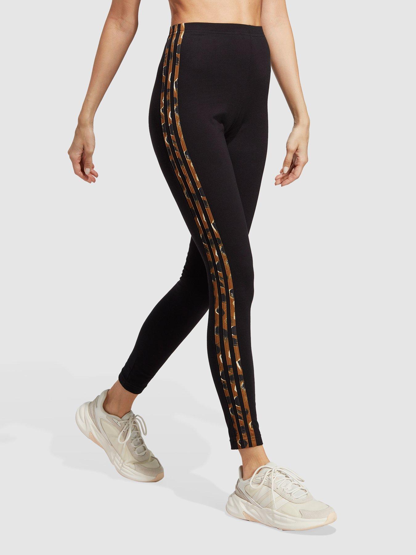 ADIDAS 3-Stripes Leopard Womens Leggings