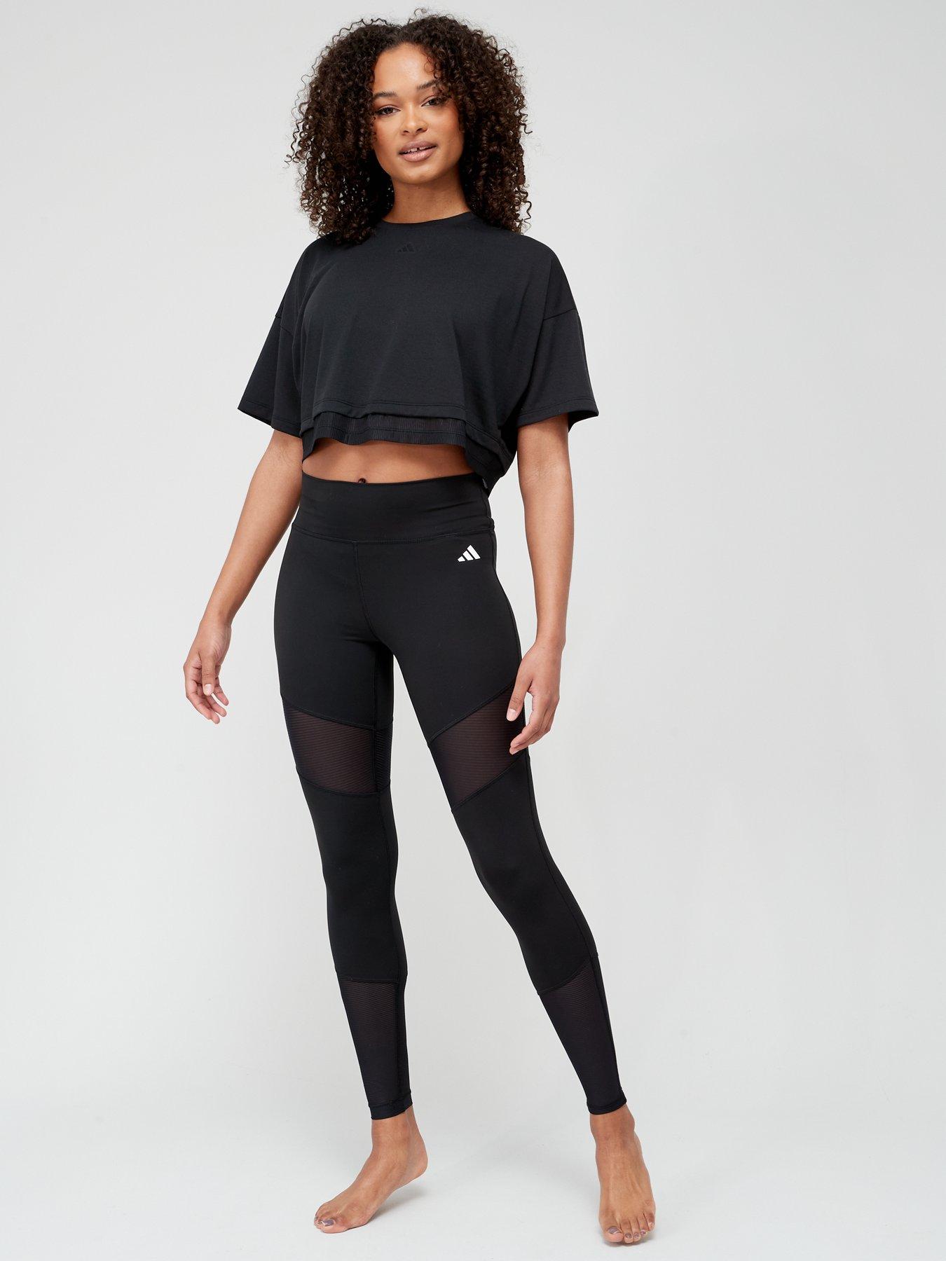 adidas Women's Dance Tights- Black | very.co.uk