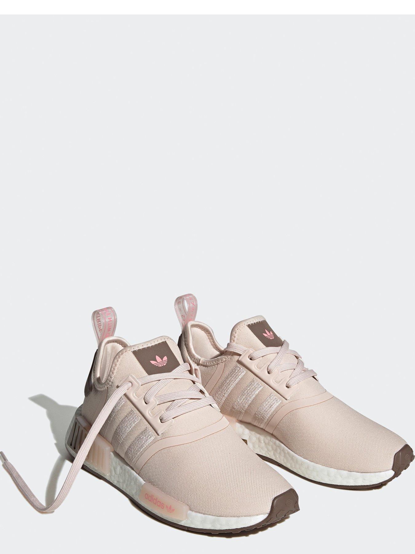 Adidas originals on sale nmd_r1 women's brown