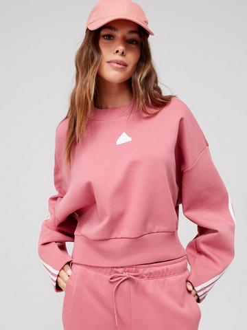 rig lungebetændelse Skalk Pink | Adidas | Hoodies & sweatshirts | Sportswear | Women | www.very.co.uk