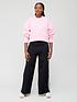  image of adidas-originals-adicolor-pullover-sweatshirt-pink