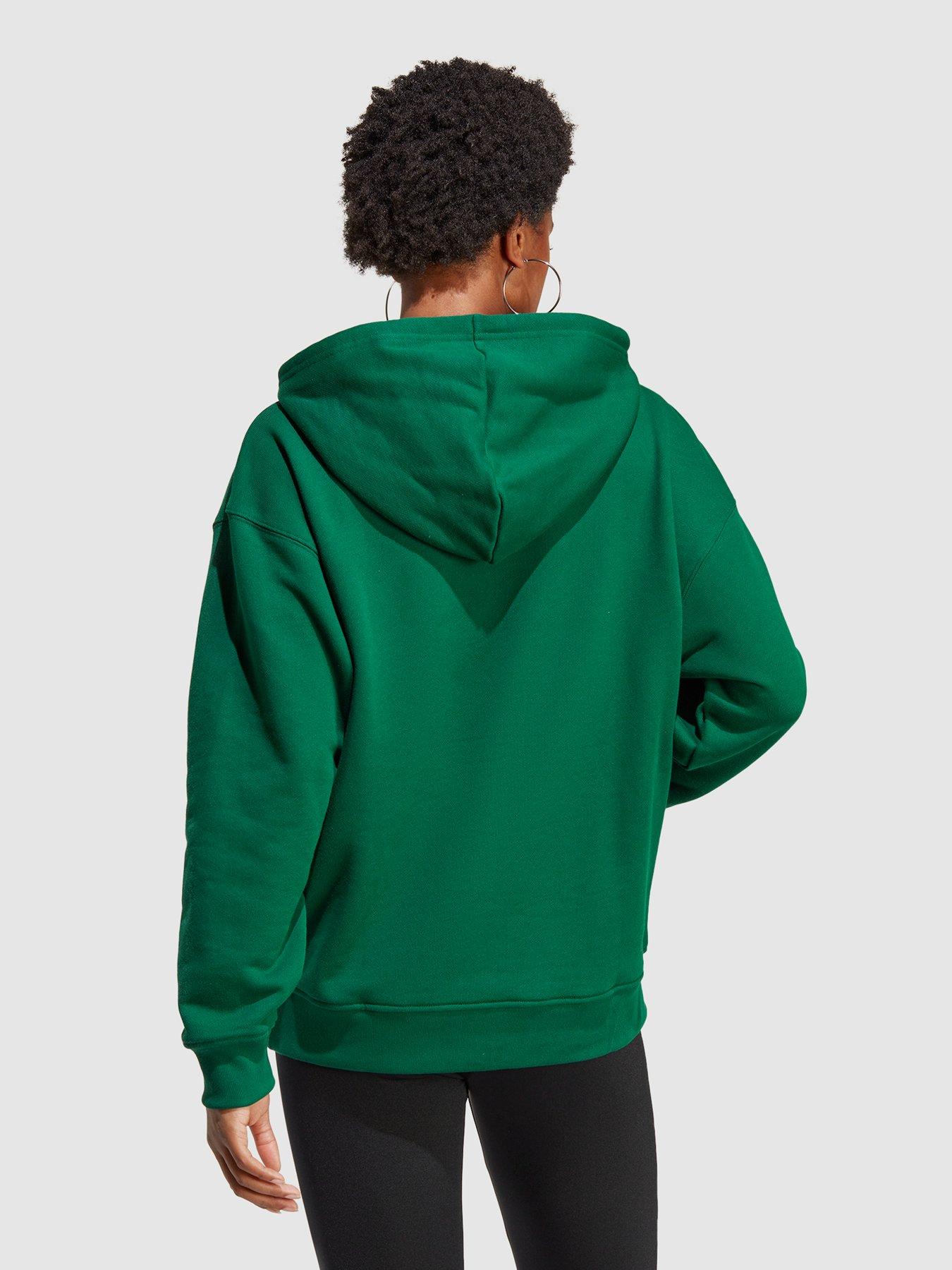 Adidas men's original trefoil street best sale graphic front pocket active pullover hoodie