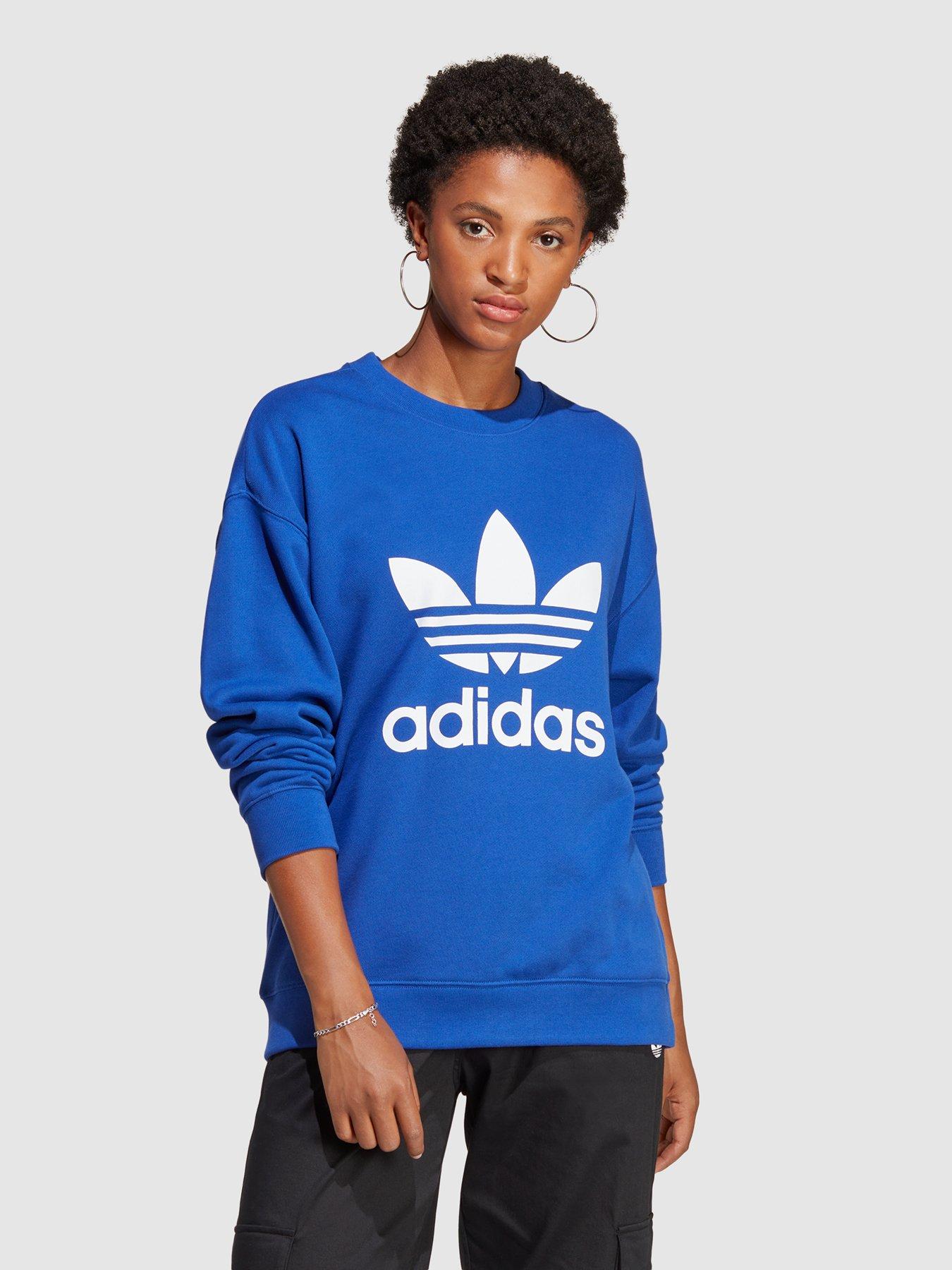 Adidas originals adicolor top trefoil warm-up sweatshirt