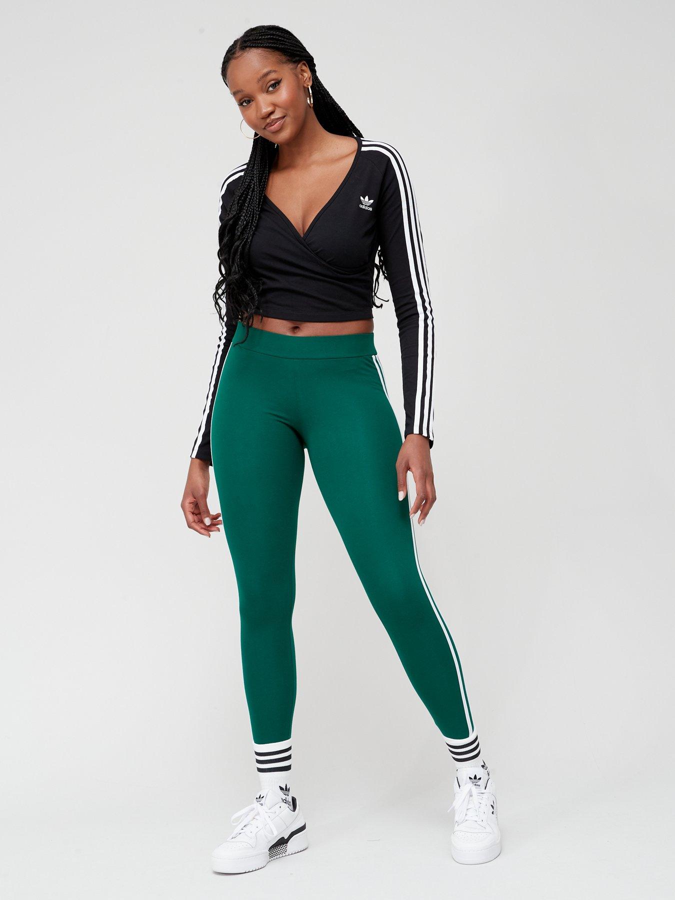 Adidas leggings and top 2024 set