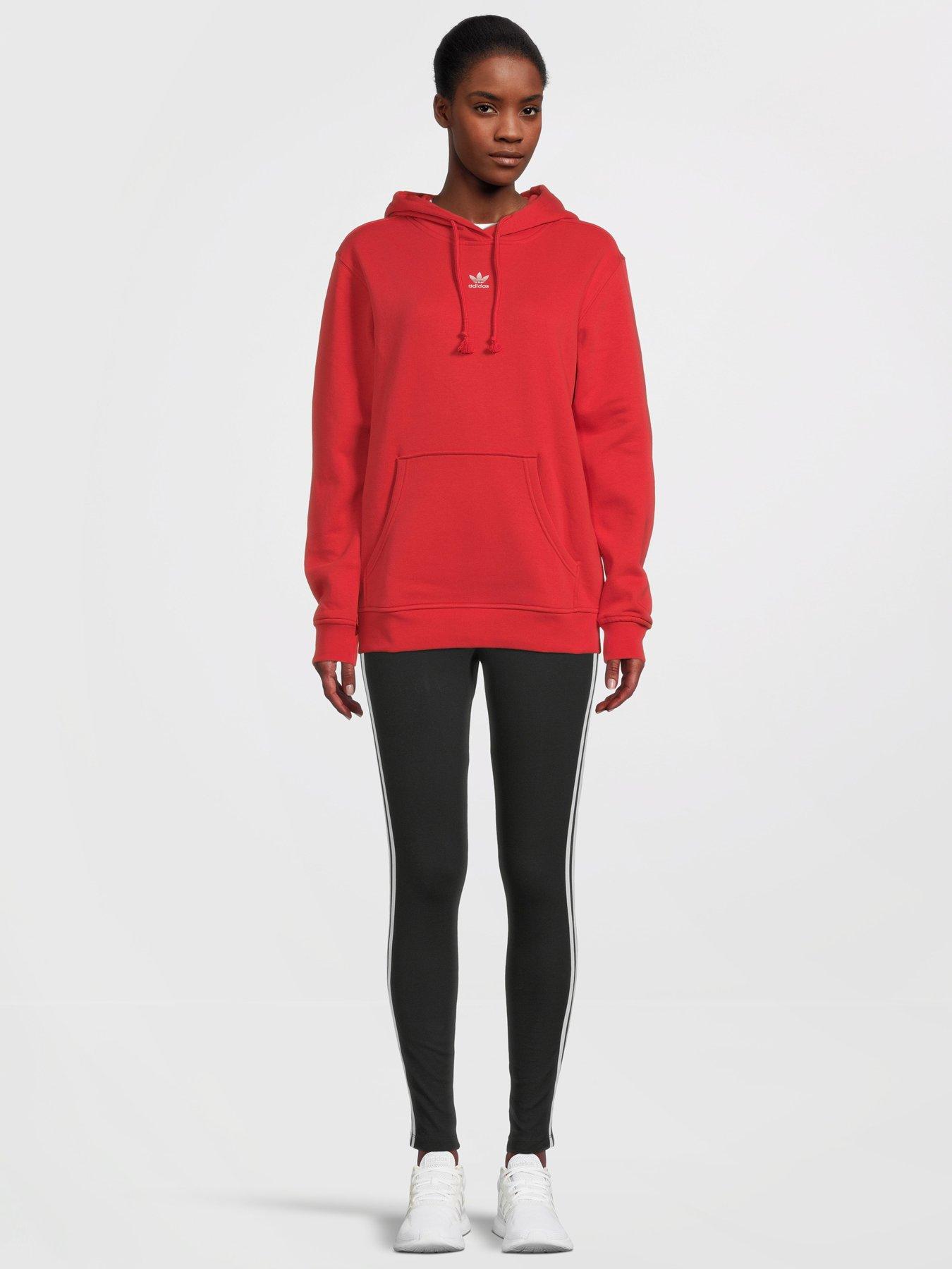 Adidas originals hotsell coeeze hoodie red