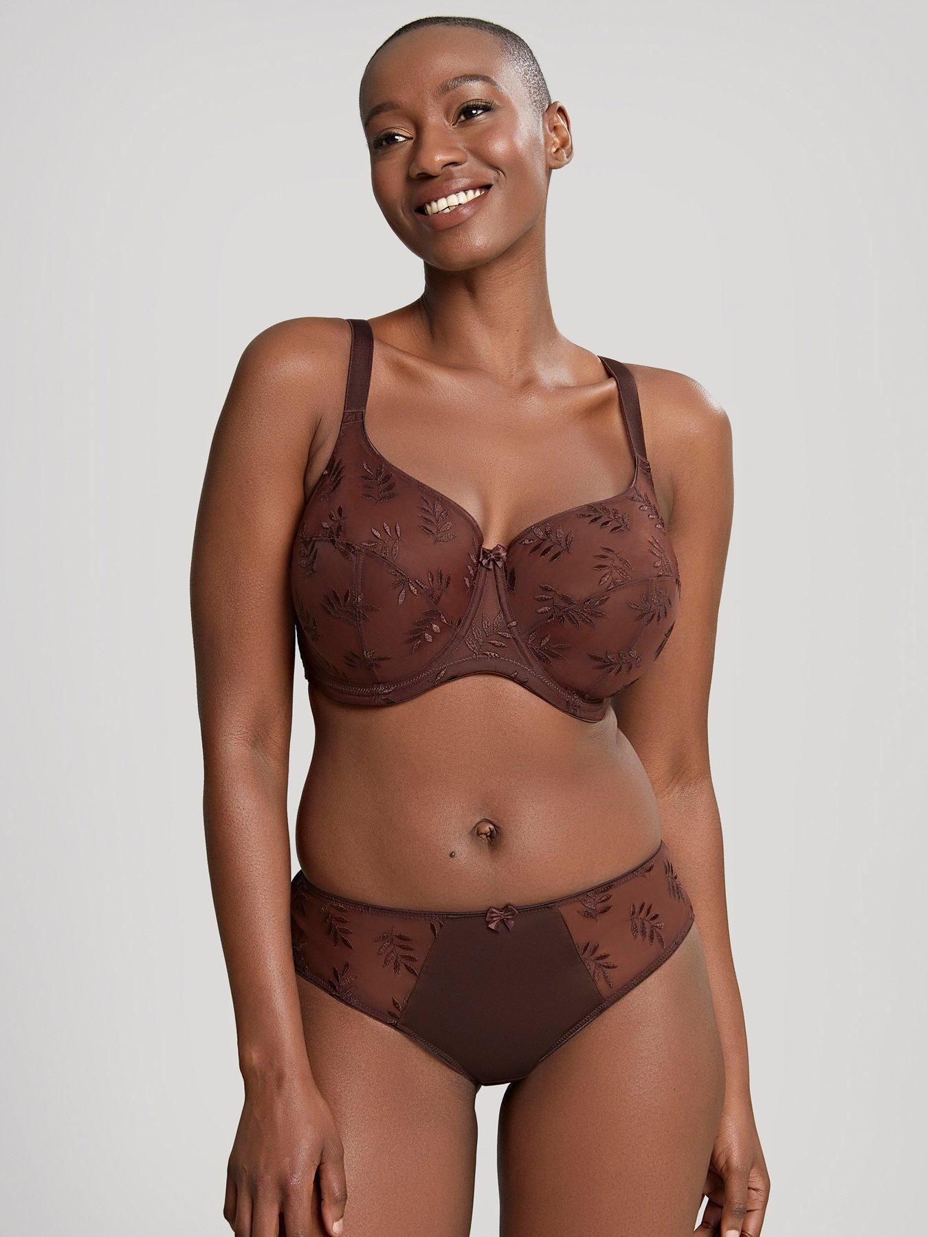 Panache Tango Balconnet Bra Brown Very