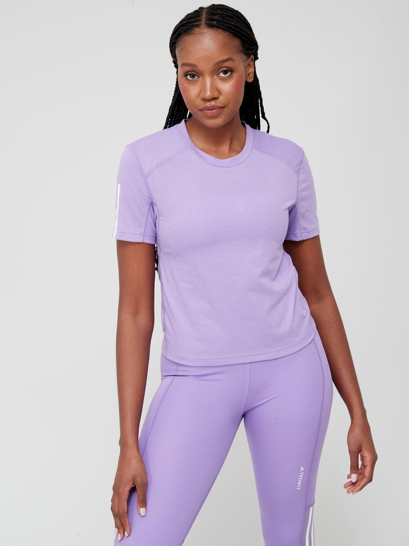 adidas lavender shirt