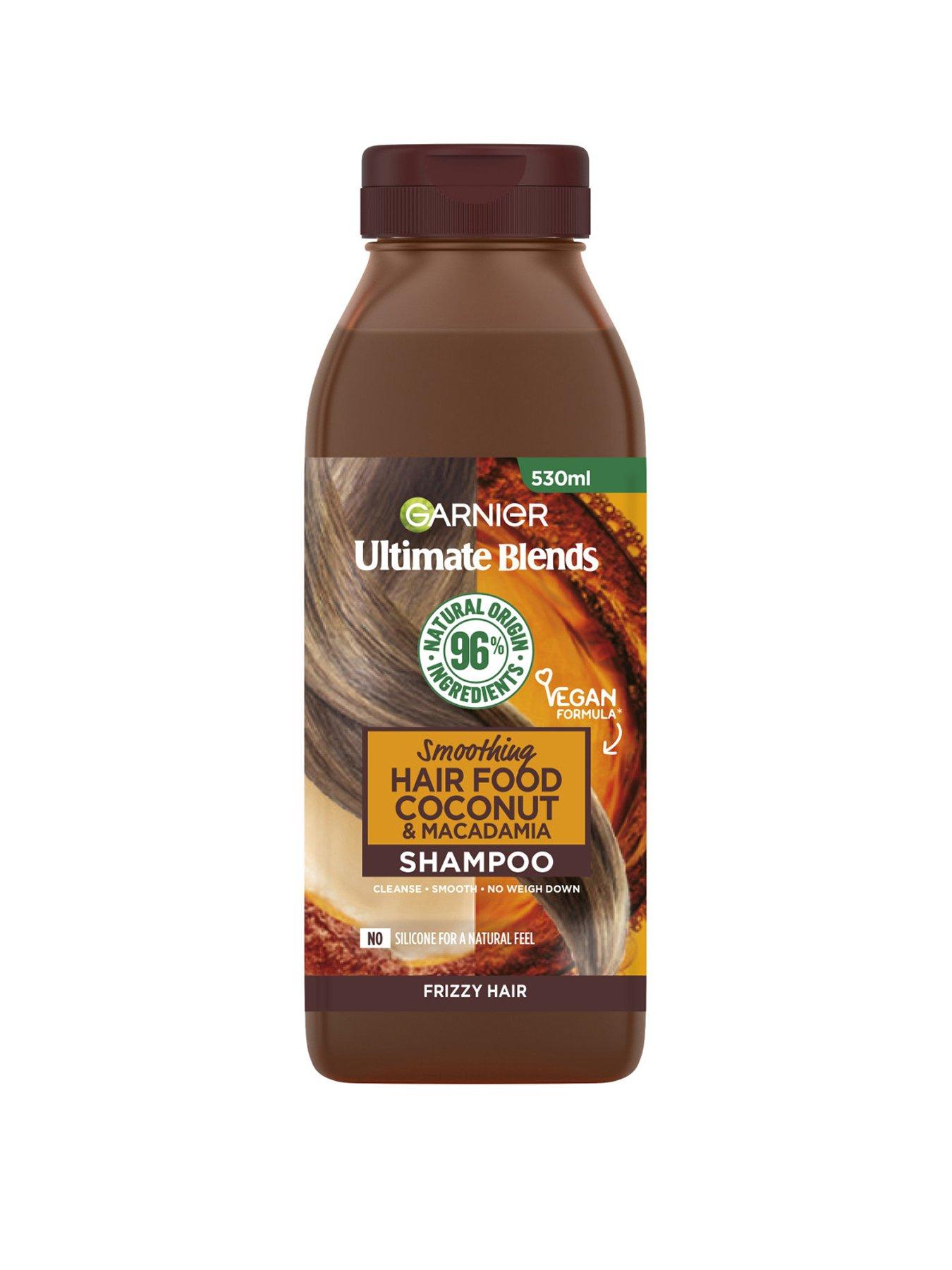 Garnier Ultimate Blends Smoothing Hair Food Coconut Shampoo For Frizzy