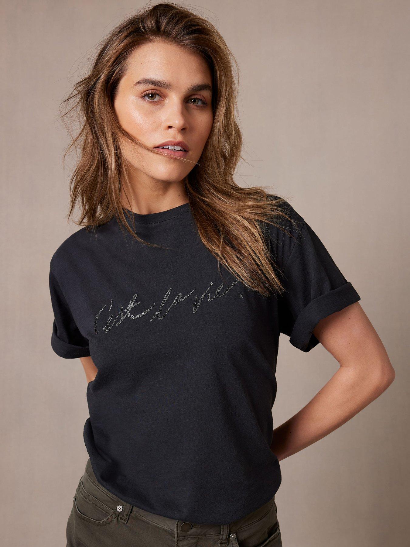 Mint store velvet tee