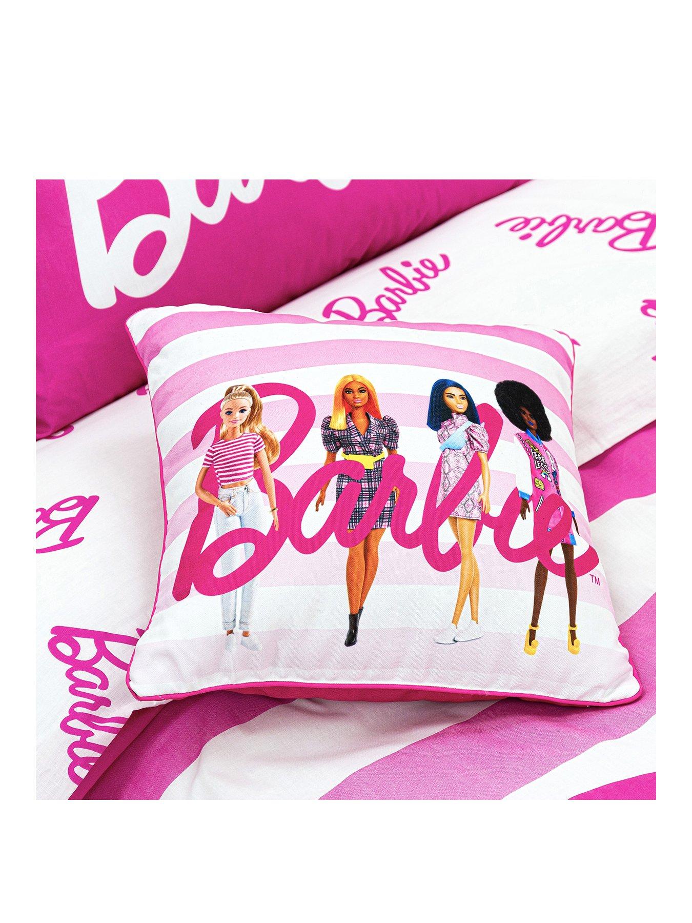 Product photograph of Barbie Sweet Square Cushion - Multi from very.co.uk