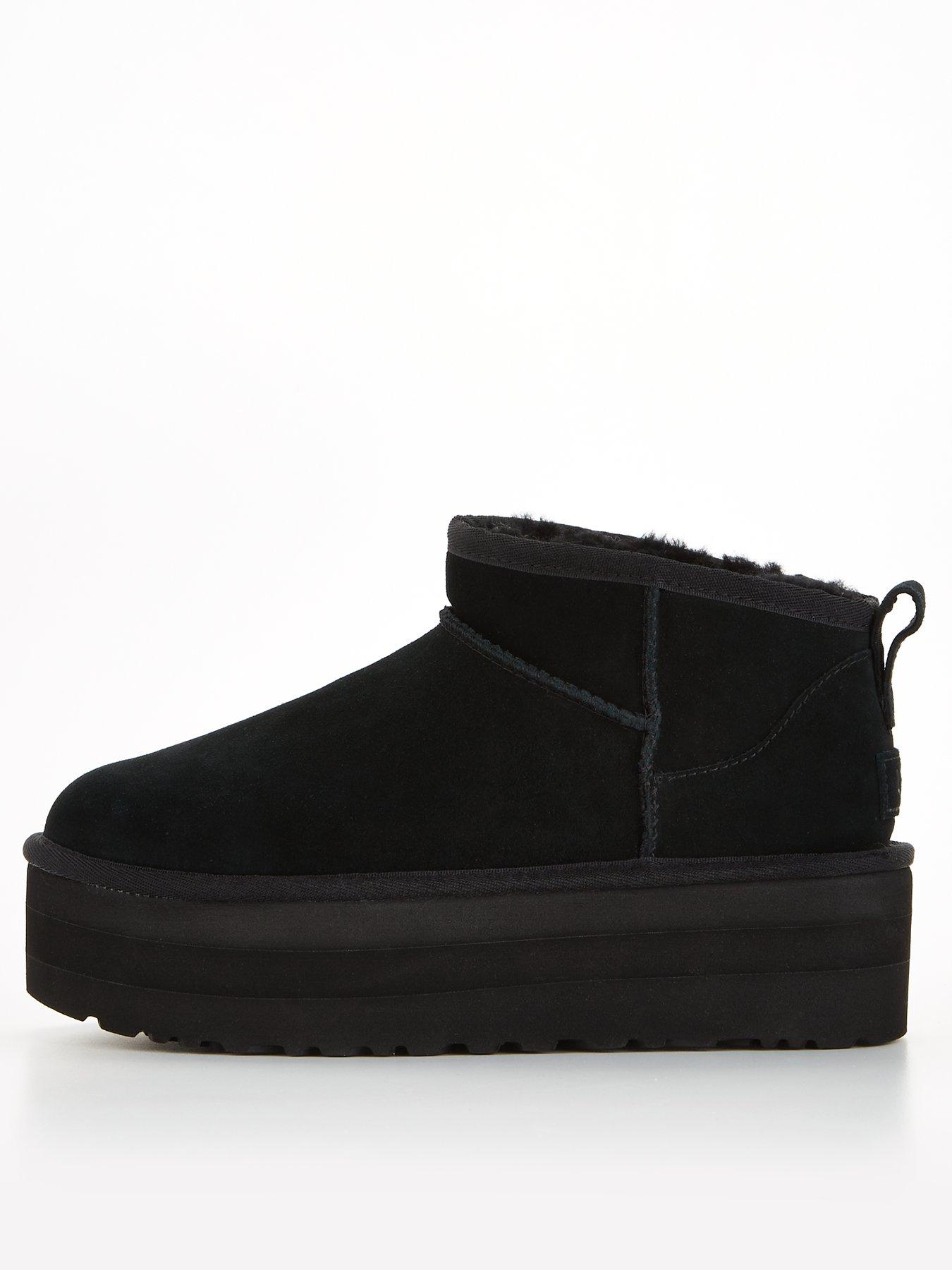 Ugg black 2025 ankle boots uk