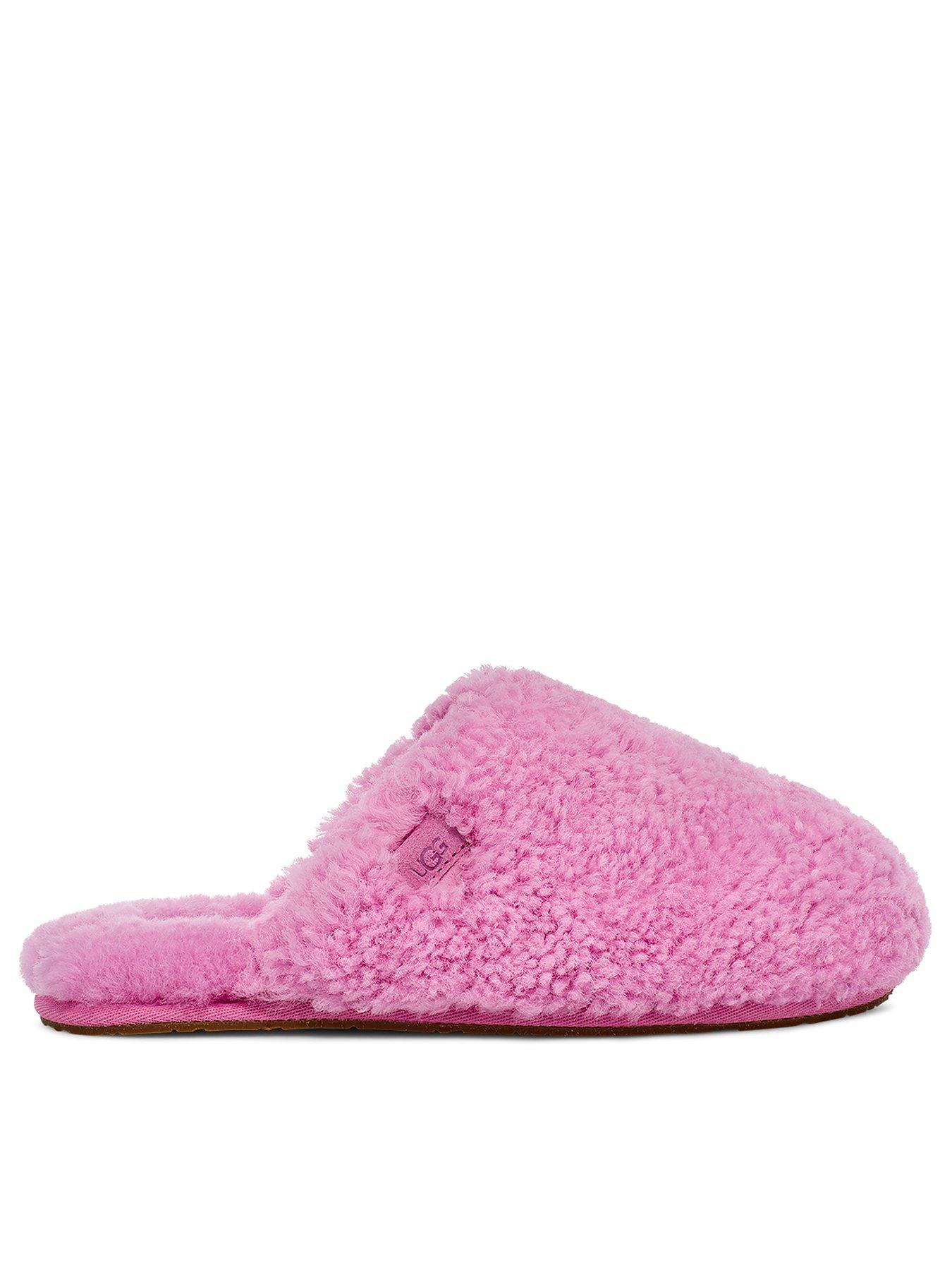 UGG Maxi Curly Slide Slippers Pink very