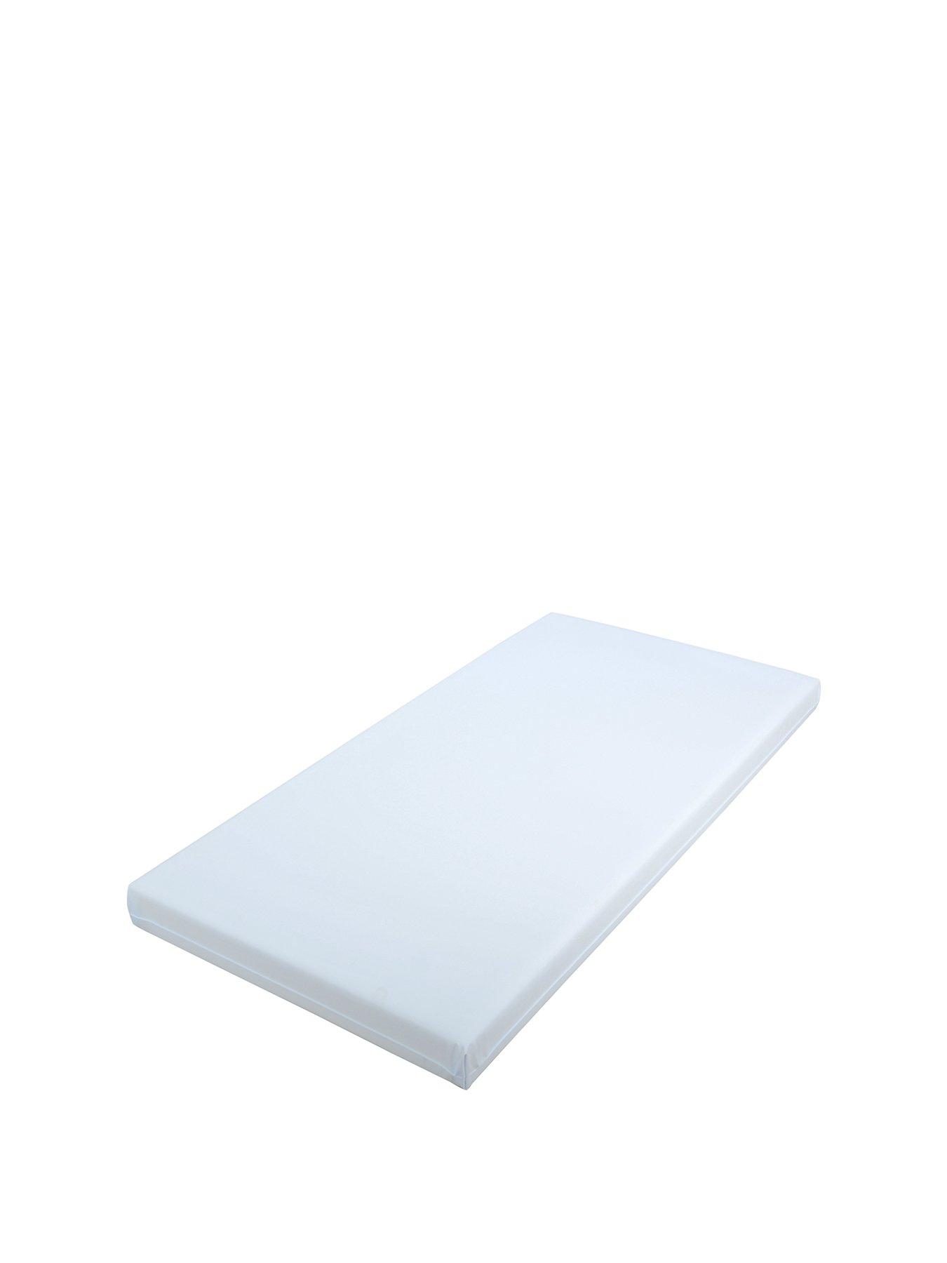 Product photograph of East Coast Cot Fibre Mattress With Wipe Clean Cover from very.co.uk