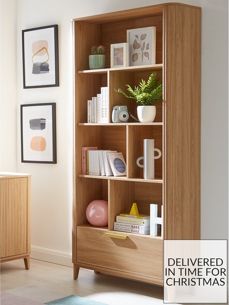very-home-carina-bookcase-oak
