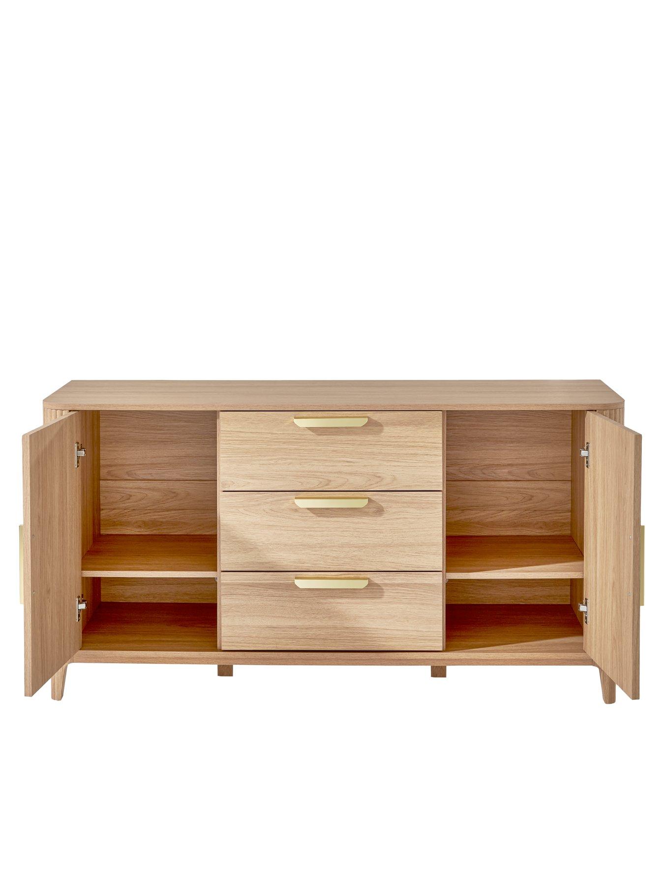 Image 4 of 6 of Very Home Carina Large Sideboard - Oak - FSC&reg; Certified