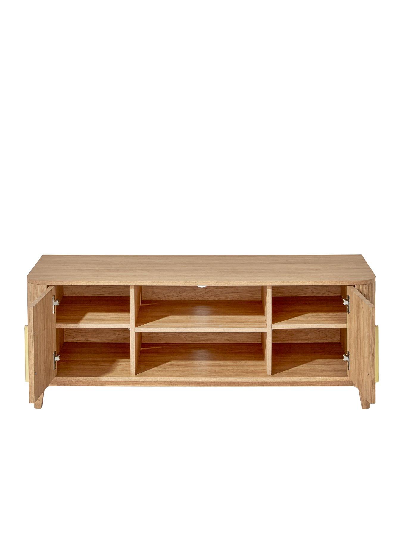 Very Home Carina TV Unit - fits up to 50 inch TV - Oak | Very.co.uk