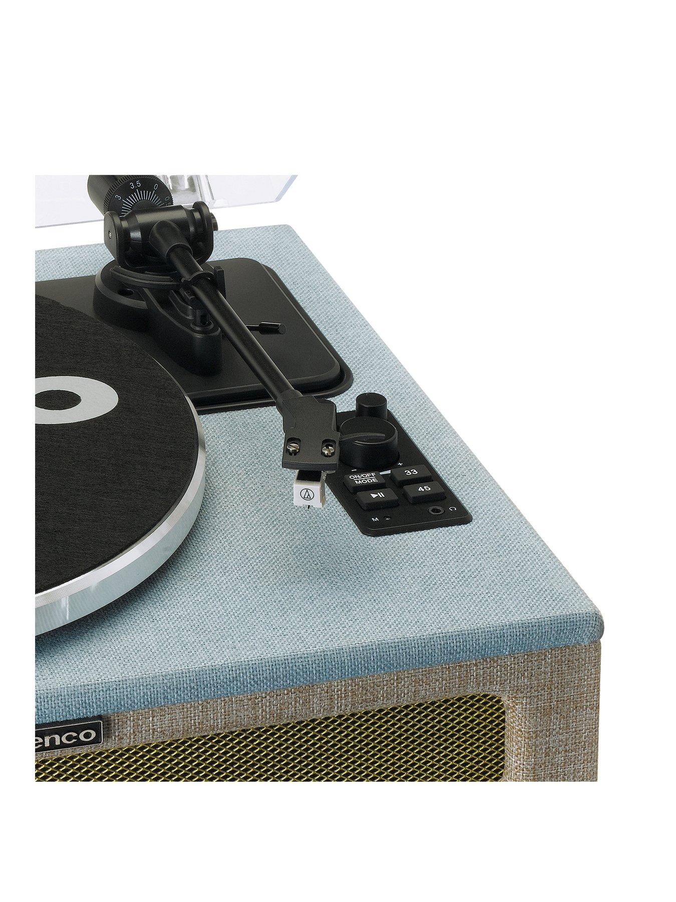 Image 3 of 6 of Lenco LS-440BUBG Turntable with 4 Built-in Speakers
