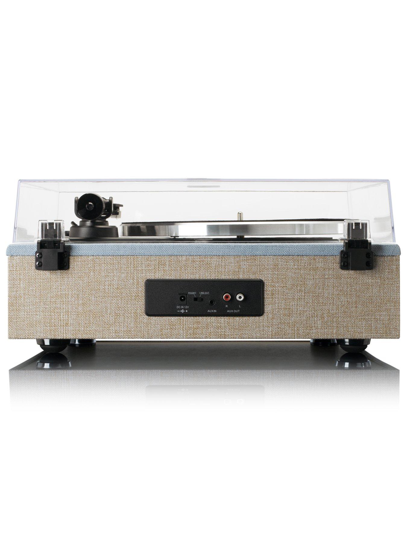 Image 4 of 6 of Lenco LS-440BUBG Turntable with 4 Built-in Speakers