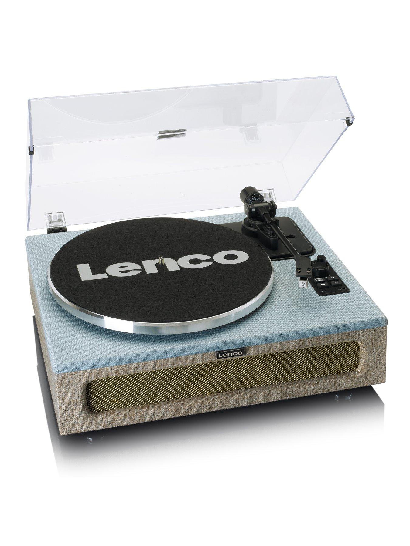 Image 5 of 6 of Lenco LS-440BUBG Turntable with 4 Built-in Speakers