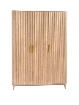 Product photograph of Very Home Carina 3 Door Wardrobe from very.co.uk