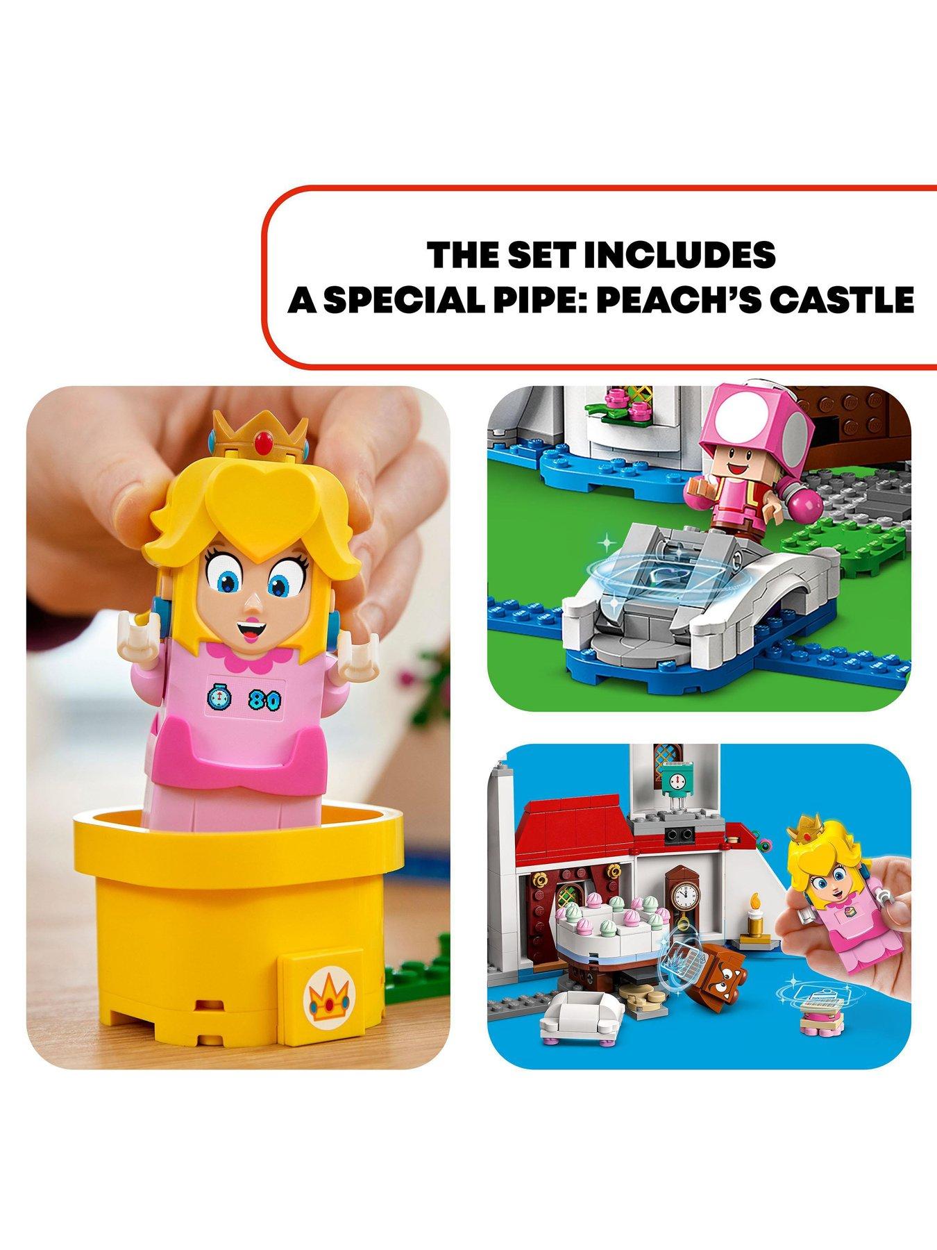 LEGO Super Mario Peach’s Castle Expansion Set 71408 Very.co.uk