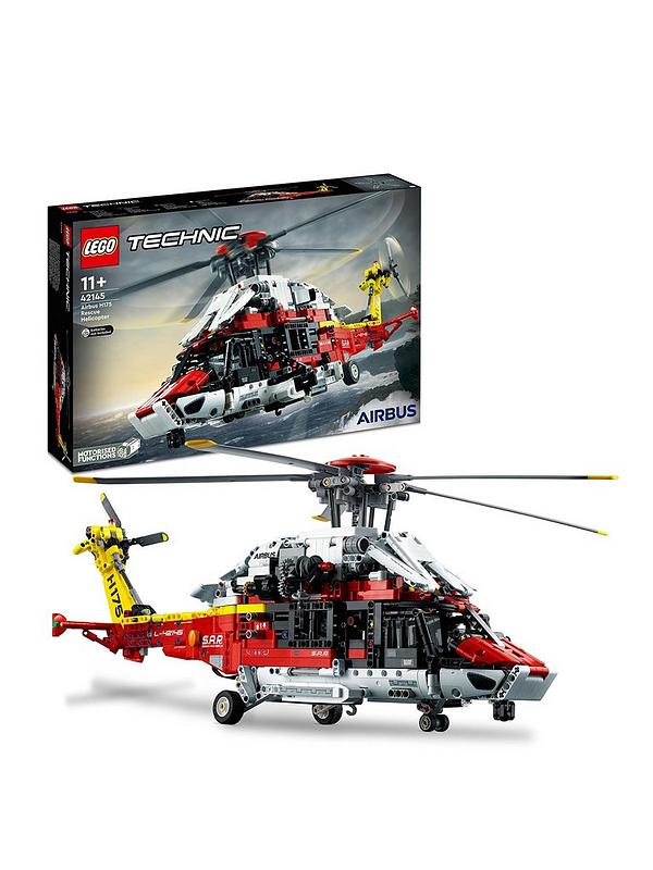 Image 1 of 6 of LEGO Technic Technic Airbus H175 Rescue Helicopter Toy 42145