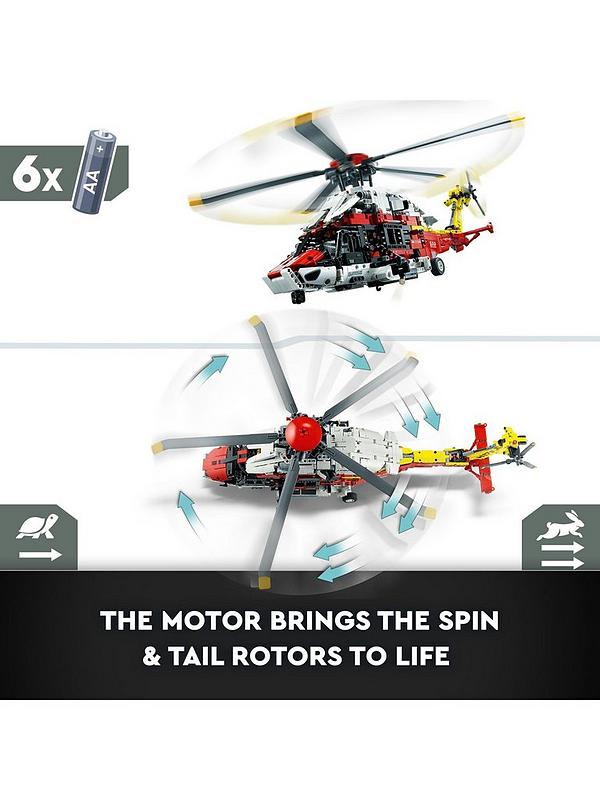 Image 3 of 6 of LEGO Technic Technic Airbus H175 Rescue Helicopter Toy 42145