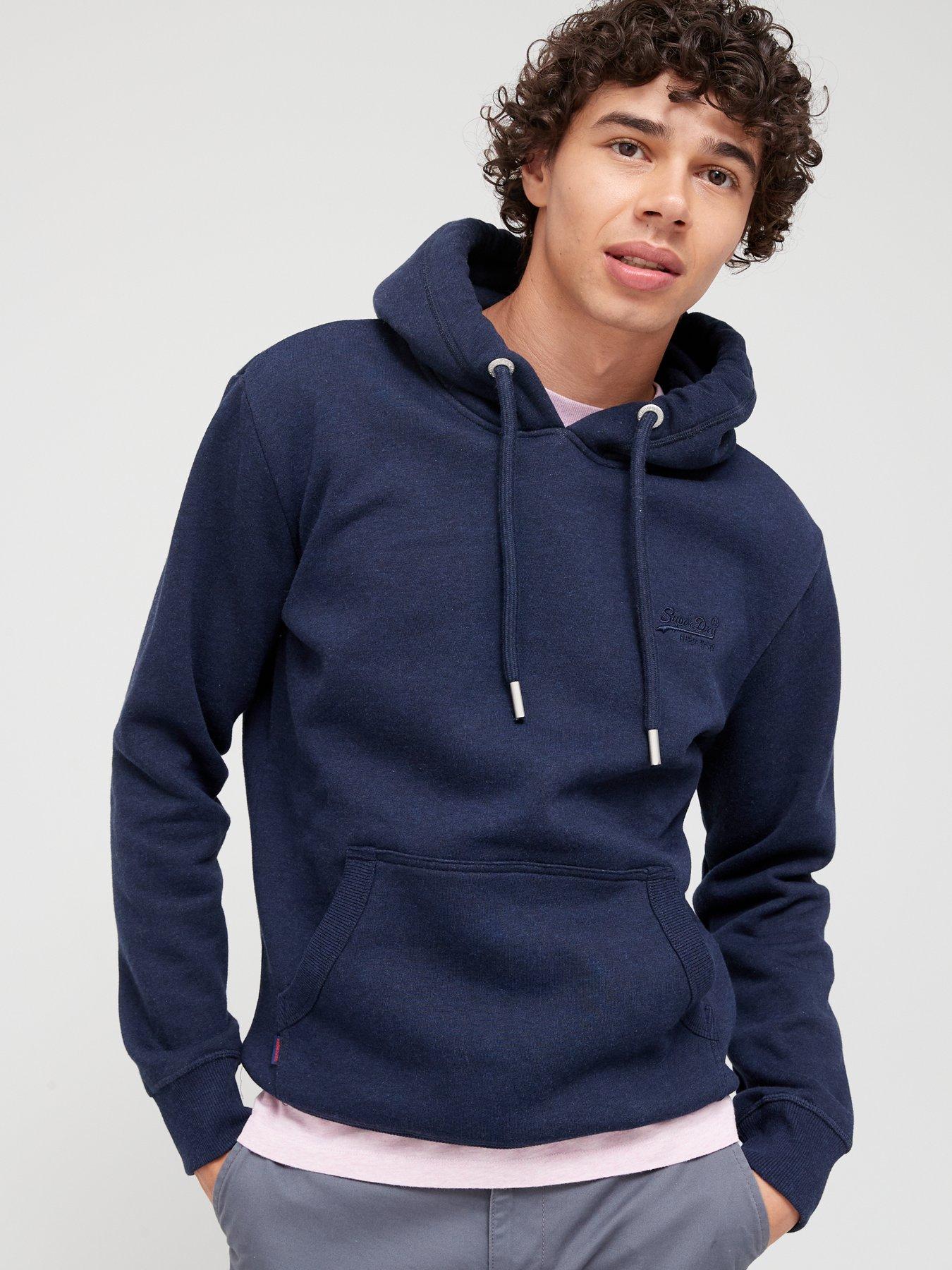 J&MA´S sweatshirt MEN FASHION Jumpers & Sweatshirts Fleece discount 68% Navy Blue L 