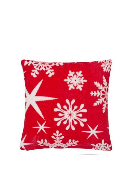 very-home-christmas-snow-flake-cushion-in-red