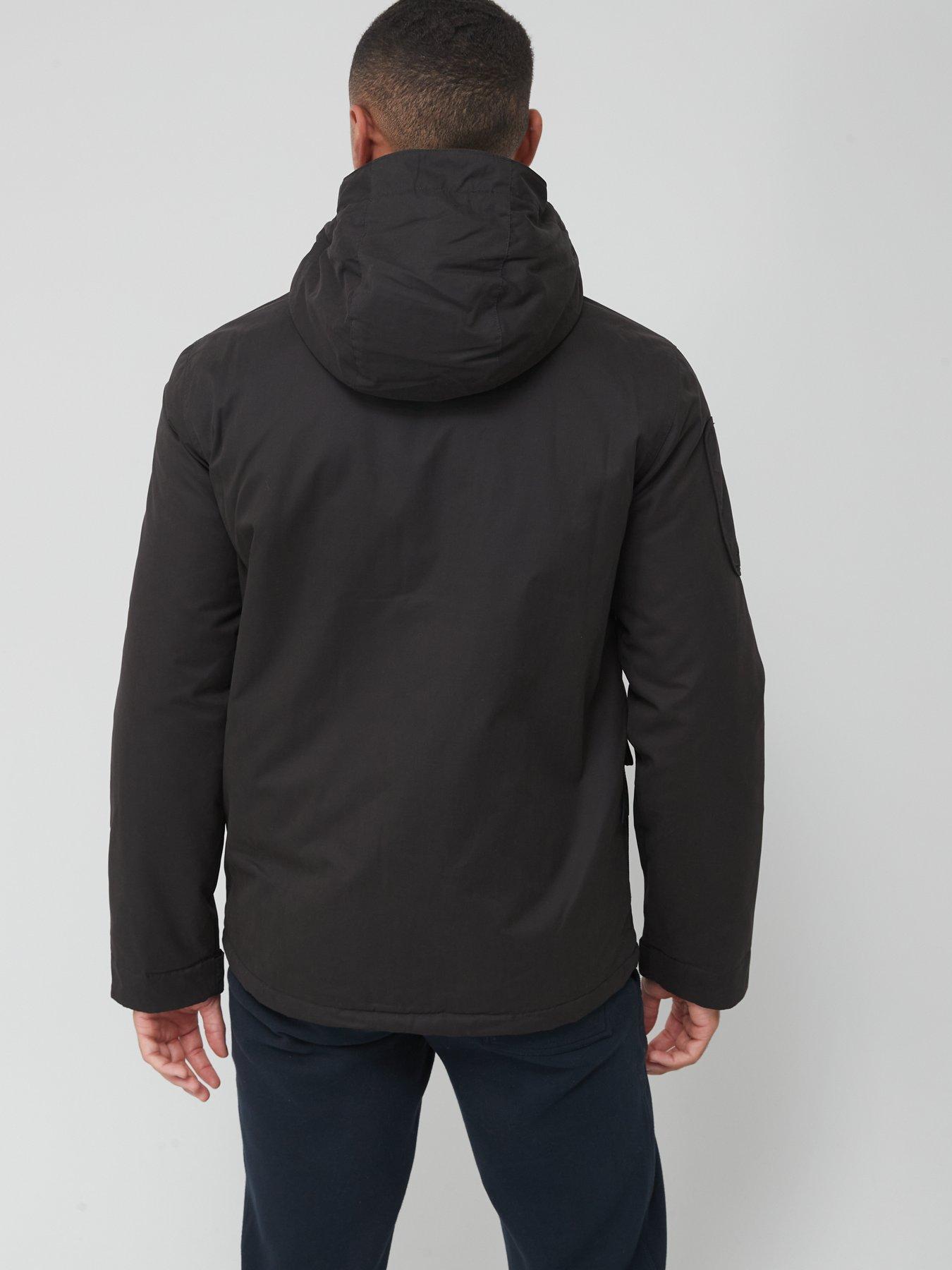 Superdry Ultimate Windcheater Hooded Jacket - Black | very.co.uk