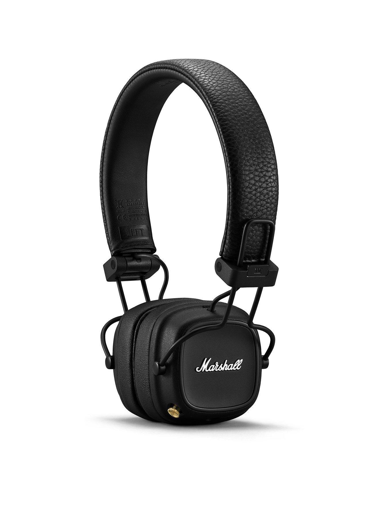 Marshall Major V Bluetooth Headphones - Black | very.co.uk