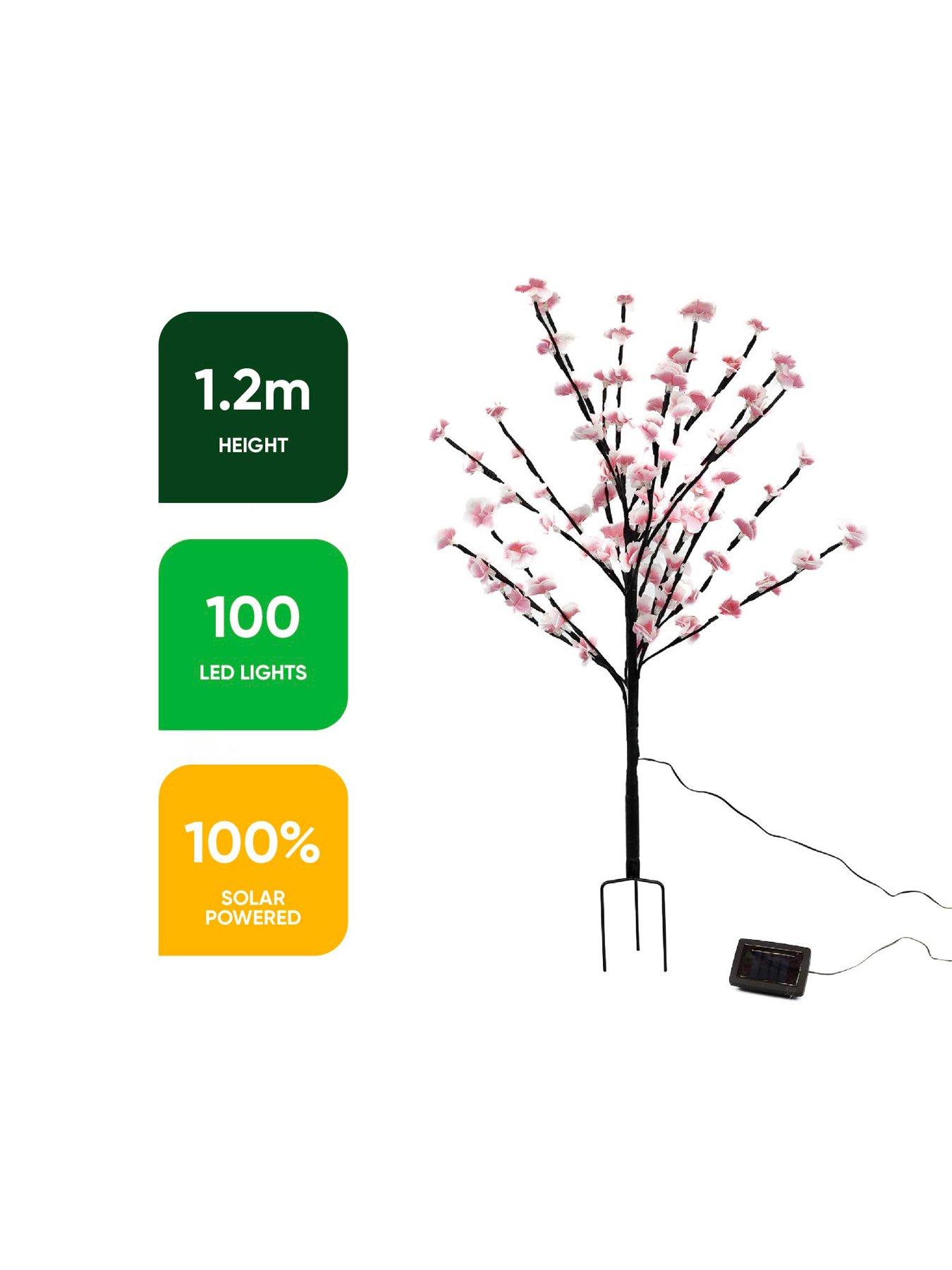 Outdoor solar deals cherry blossom tree