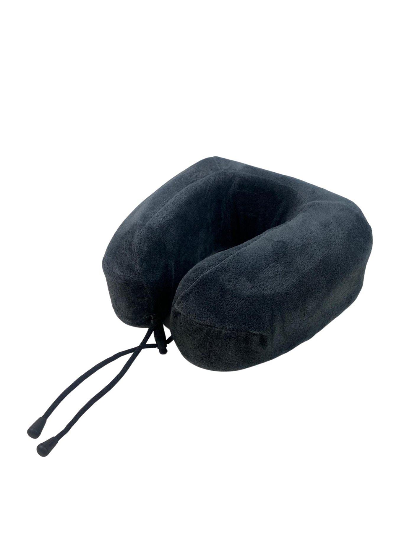 undefined DLX Memory Foam Neck Pillow - Grey
