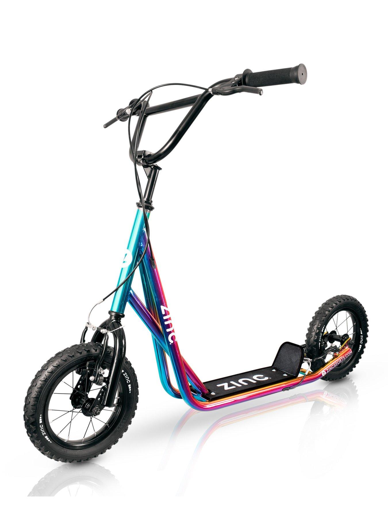 Zinc 12 Inch BMX Scooter Neochrome very.co.uk