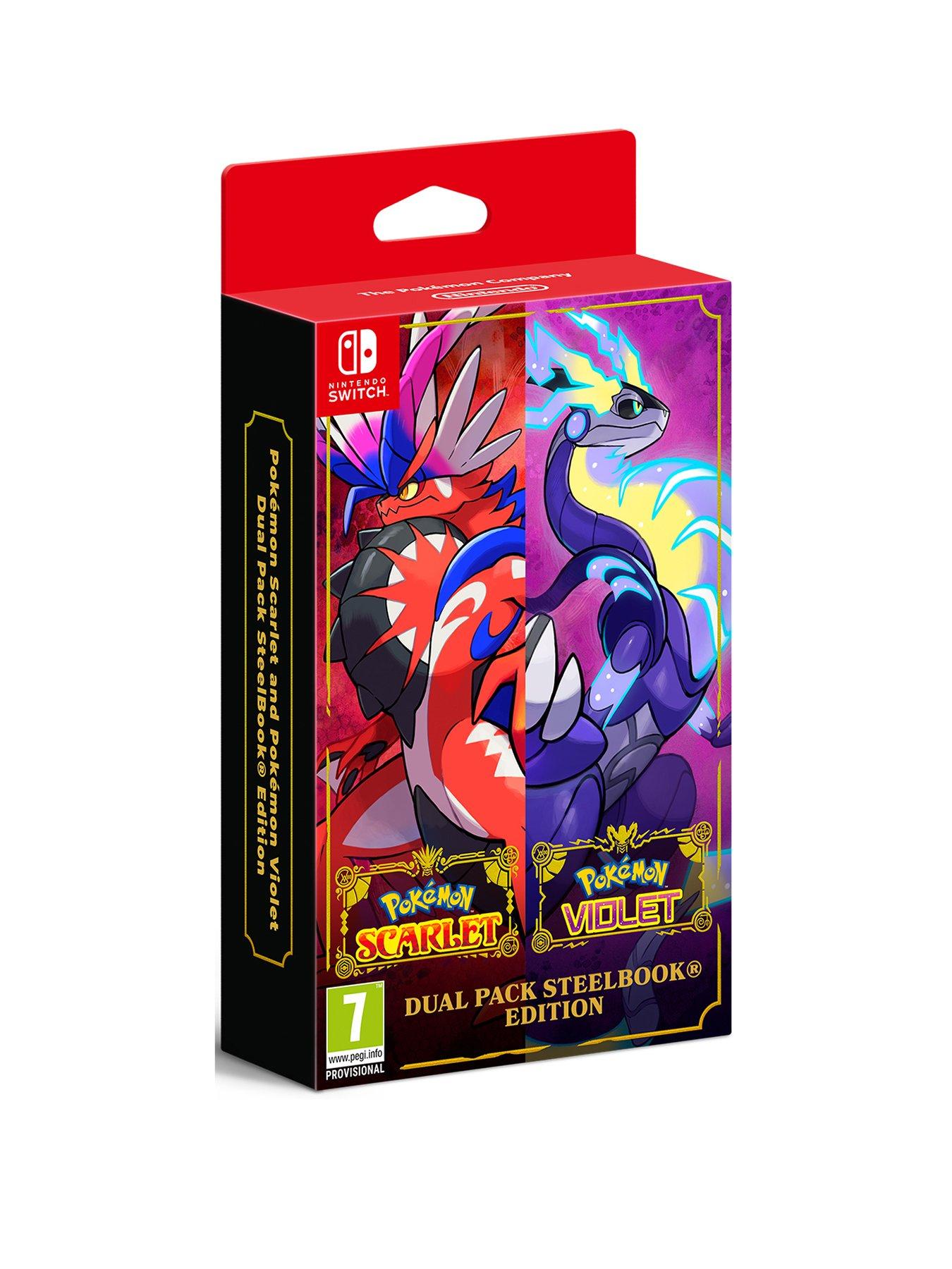 Nintendo Switch Pokemon Scarlet + Pokemon Violet Double Pack very.co.uk