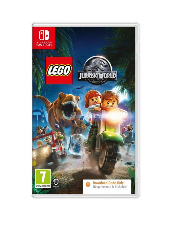 front image of nintendo-switch-lego-jurassic-world-code-in-box