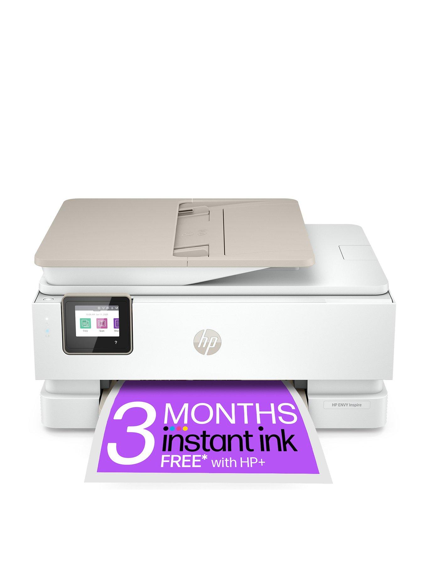 undefined Envy Inspire 7920e All In One Wireless Printer with 3 months of Instant Ink Included with HP+