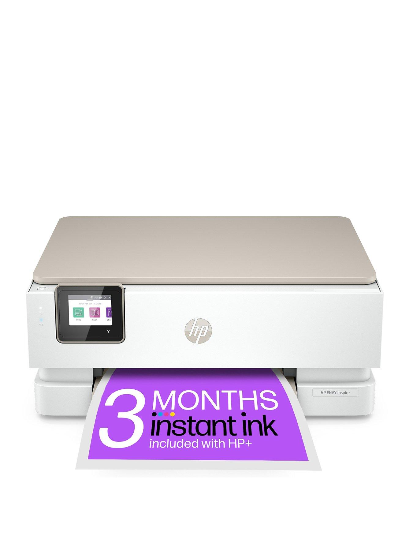 HP Envy Inspire 7220e All In One Wireless Printer with 3 months of Instant Ink Included with HP+