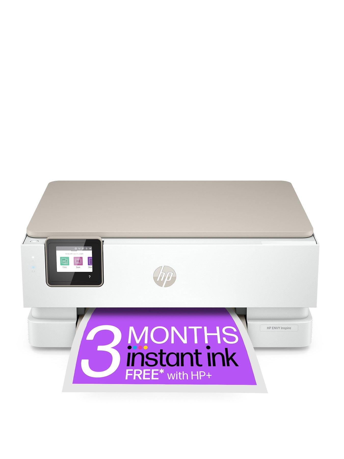 HP Envy Inspire 7220e All In One Wireless Printer with 3 months of Instant Ink Included with HP+